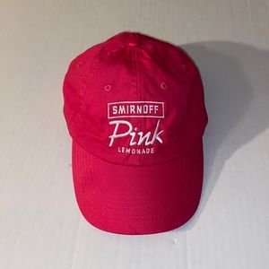 Smirnoff Pink Lemonade Strap Back Hat Cap